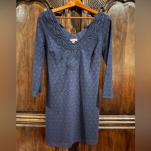 Navy Blue Lily Pulitzer Dress - Size S